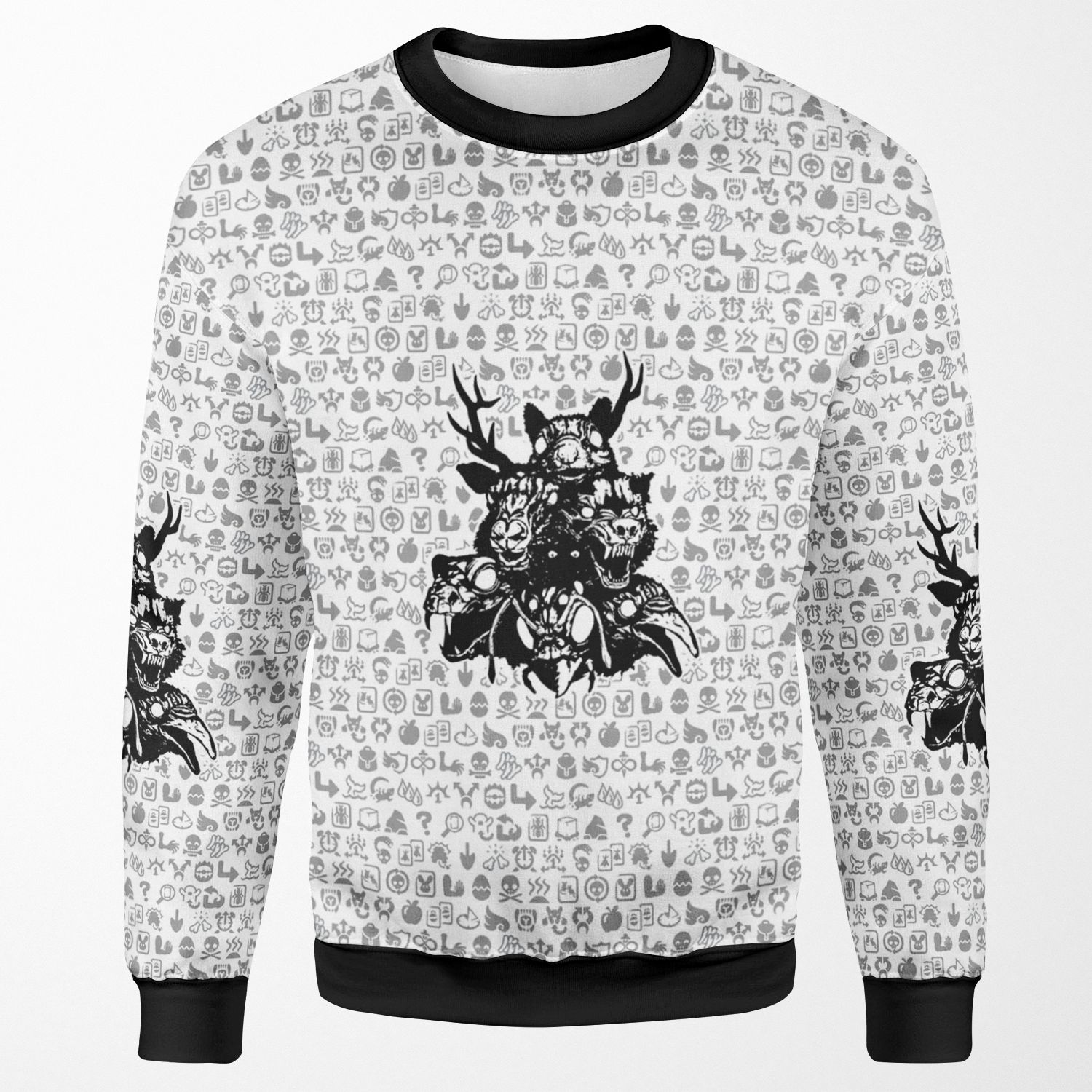 Totems With Sigils All-over-print Unisex Sweatshirt