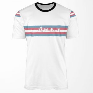 Trans Pride Rabbits All-over-print T-shirt