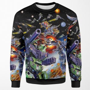 Transformers G1 Japanese Box Battle All-over-print Unisex Sweatshirt