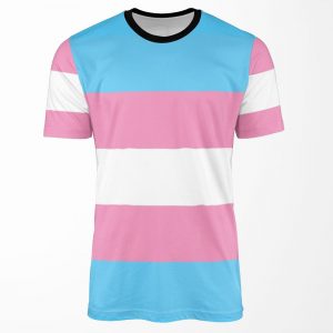 Transgender Flag All-over-print T-shirt