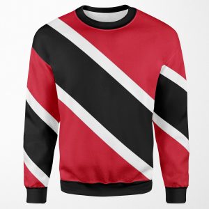 Trinidad And Tobago Flag All-over-print Unisex Sweatshirt