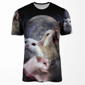 Triple Thurston Moon Cats All-over-print T-shirt