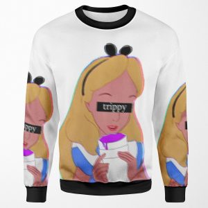 Trippy Alice All-over-print Unisex Sweatshirt
