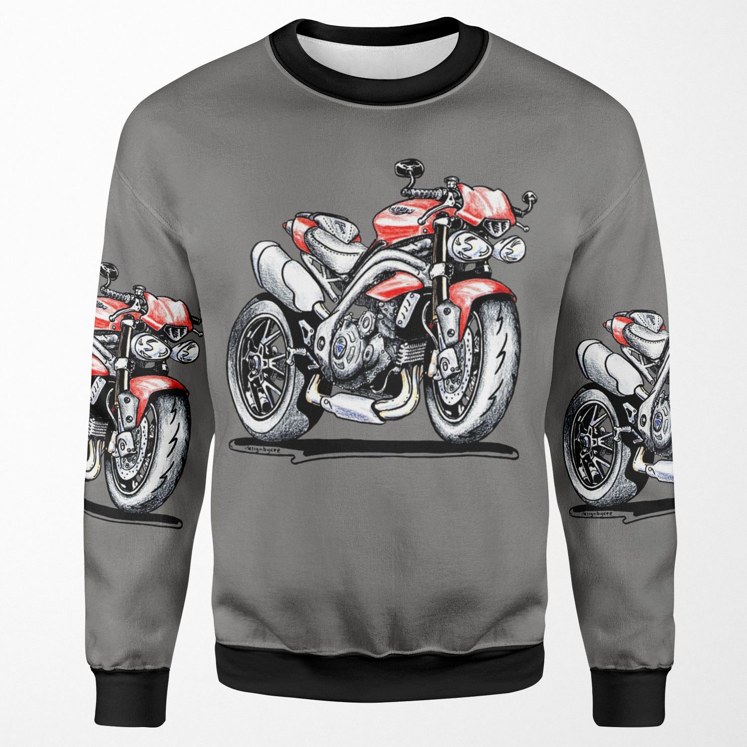 Triumph Speed Triple 1050 All-over-print Unisex Sweatshirt
