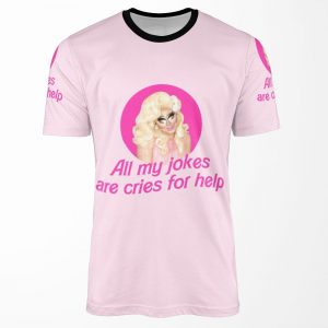 Trixie Jokes Rupaul S Drag Race All-over-print T-shirt