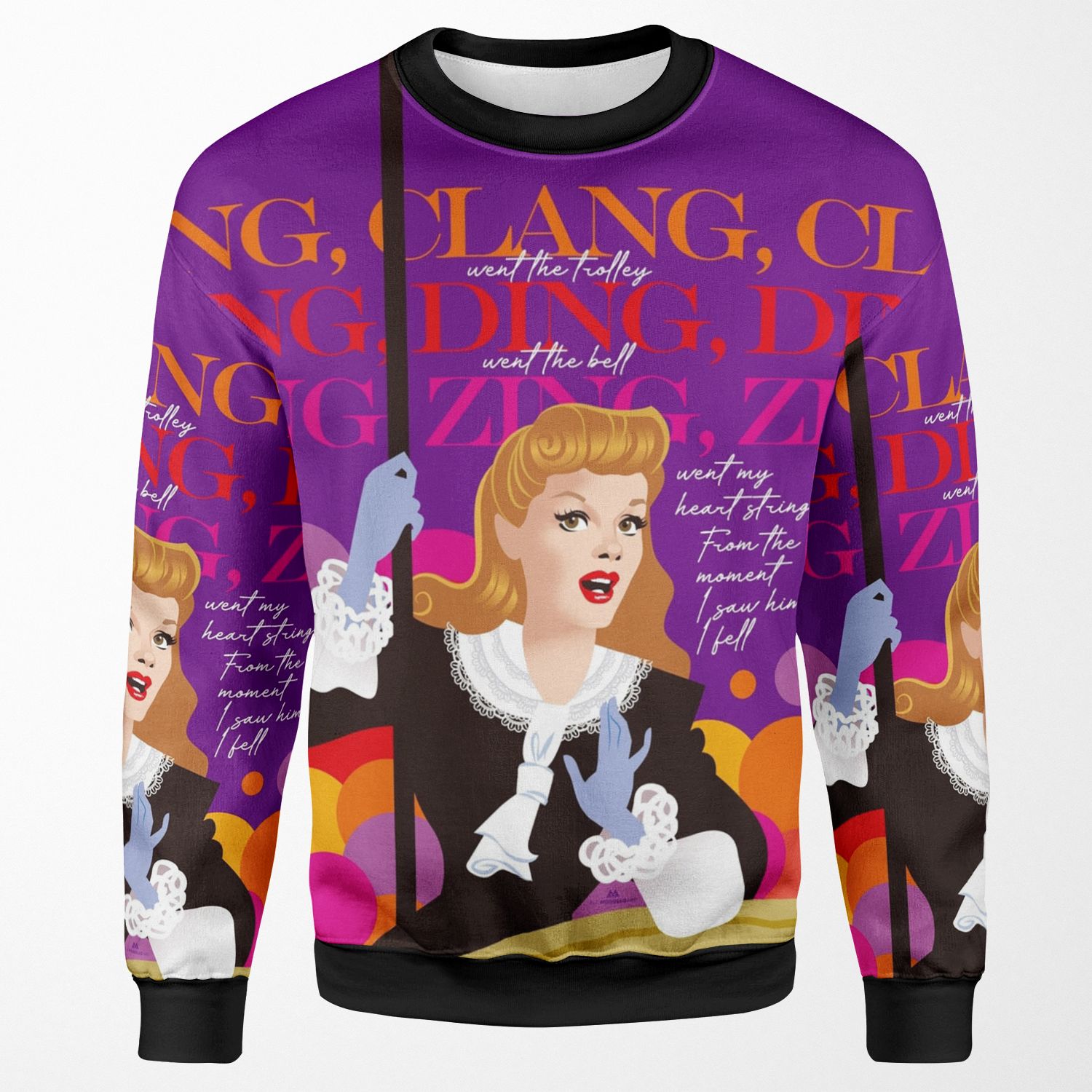 Trolley All-over-print Unisex Sweatshirt