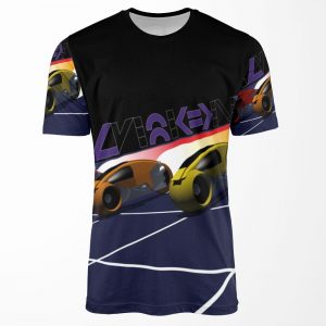 Tron Lightcycle Racing Grid All-over-print T-shirt