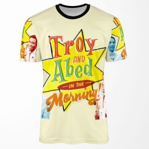 Troy And Abed In The Morning All-over-print T-shirt