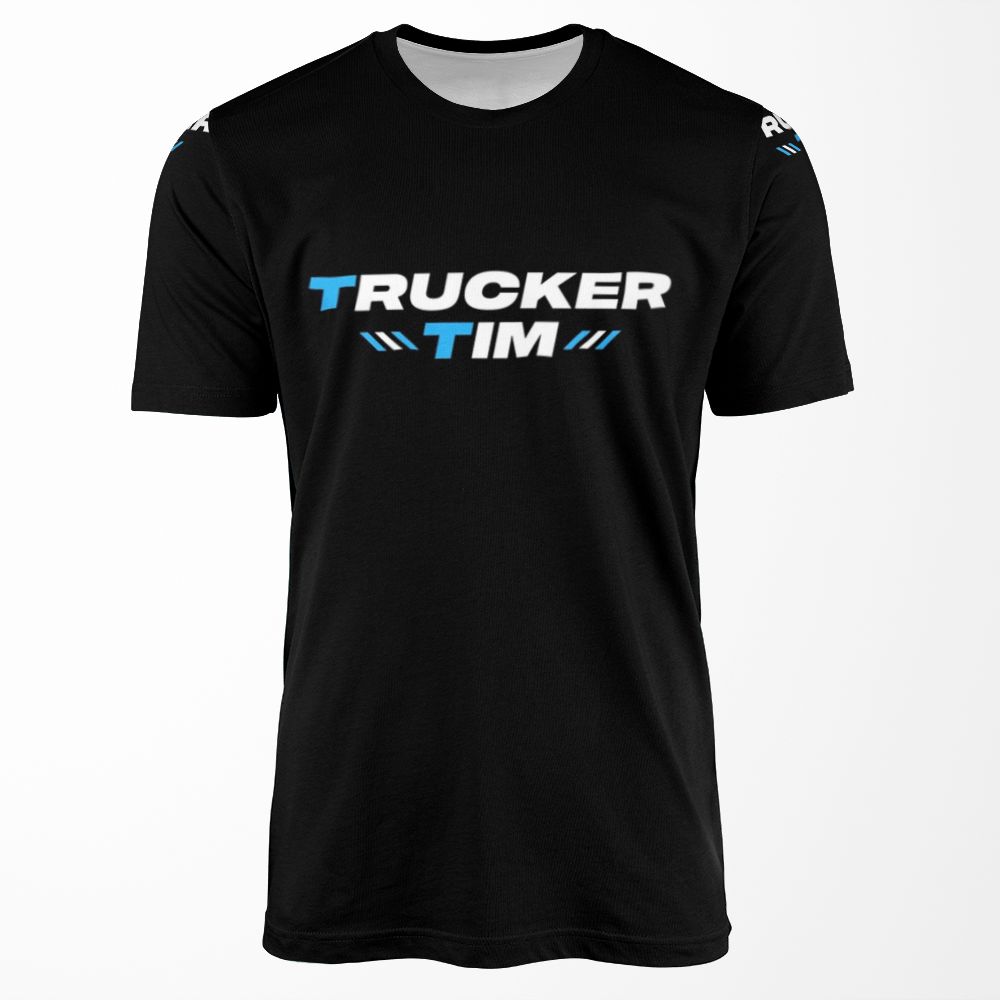 Trucker Tim Merch Trucker Tim Logo All-over-print T-shirt