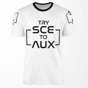 Try Sce To Aux All-over-print T-shirt