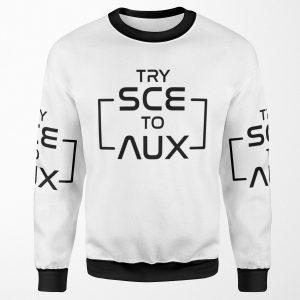 Try Sce To Aux All-over-print Unisex Sweatshirt