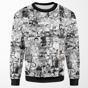 Tsurumi Manga Panel Heaven All-over-print Unisex Sweatshirt