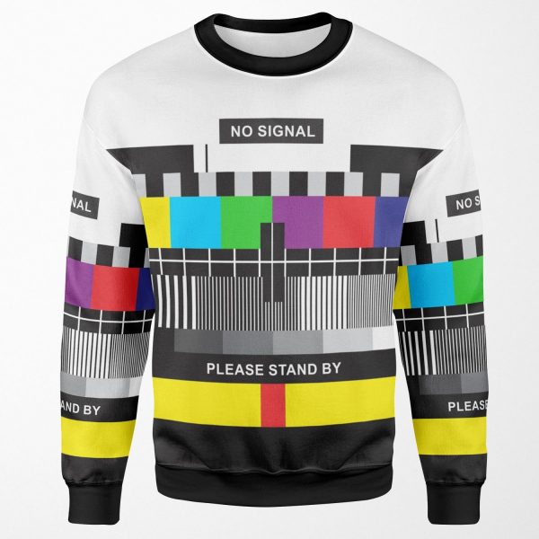 Tv No Signal All-over-print Unisex Sweatshirt