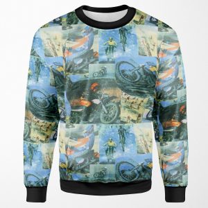 Tyler Durden Motocross All-over-print Unisex Sweatshirt