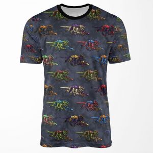 Tyranid Rainbow All-over-print T-shirt