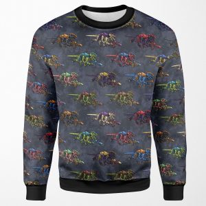 Tyranid Rainbow All-over-print Unisex Sweatshirt