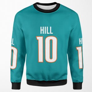 Tyreek Hill Dolphin Official All-over-print Unisex Sweatshirt