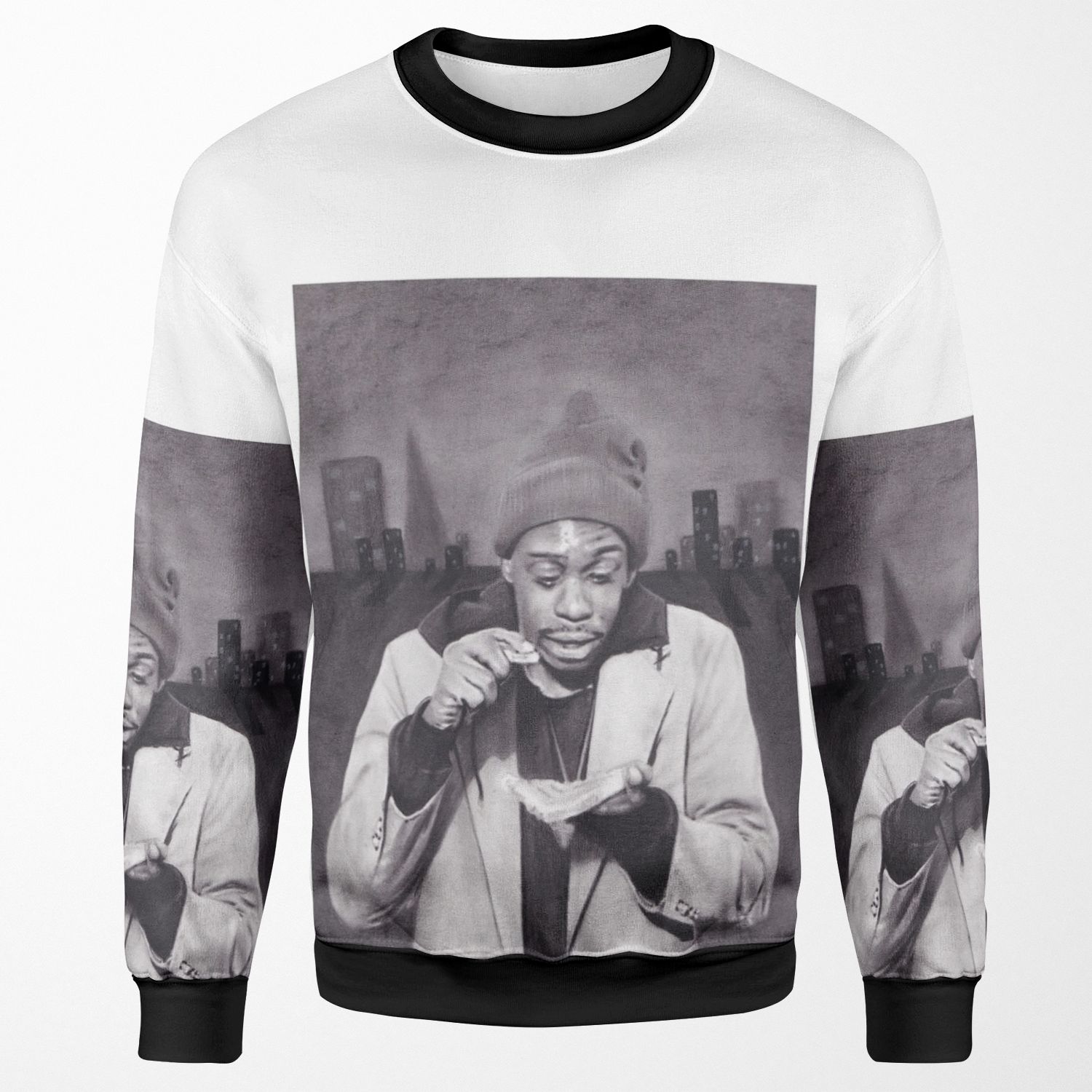 Tyrone Biggums Dave Chappelle In The Tenderloin All-over-print Unisex Sweatshirt