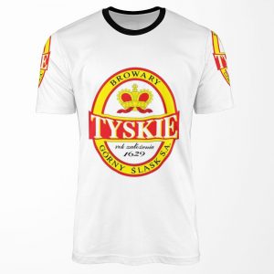 Tyskie Polish Beer All-over-print T-shirt