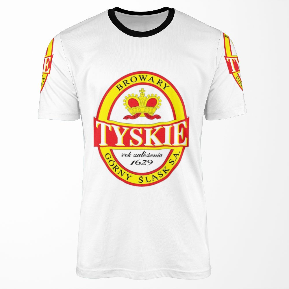 Tyskie Polish Beer All-over-print T-shirt