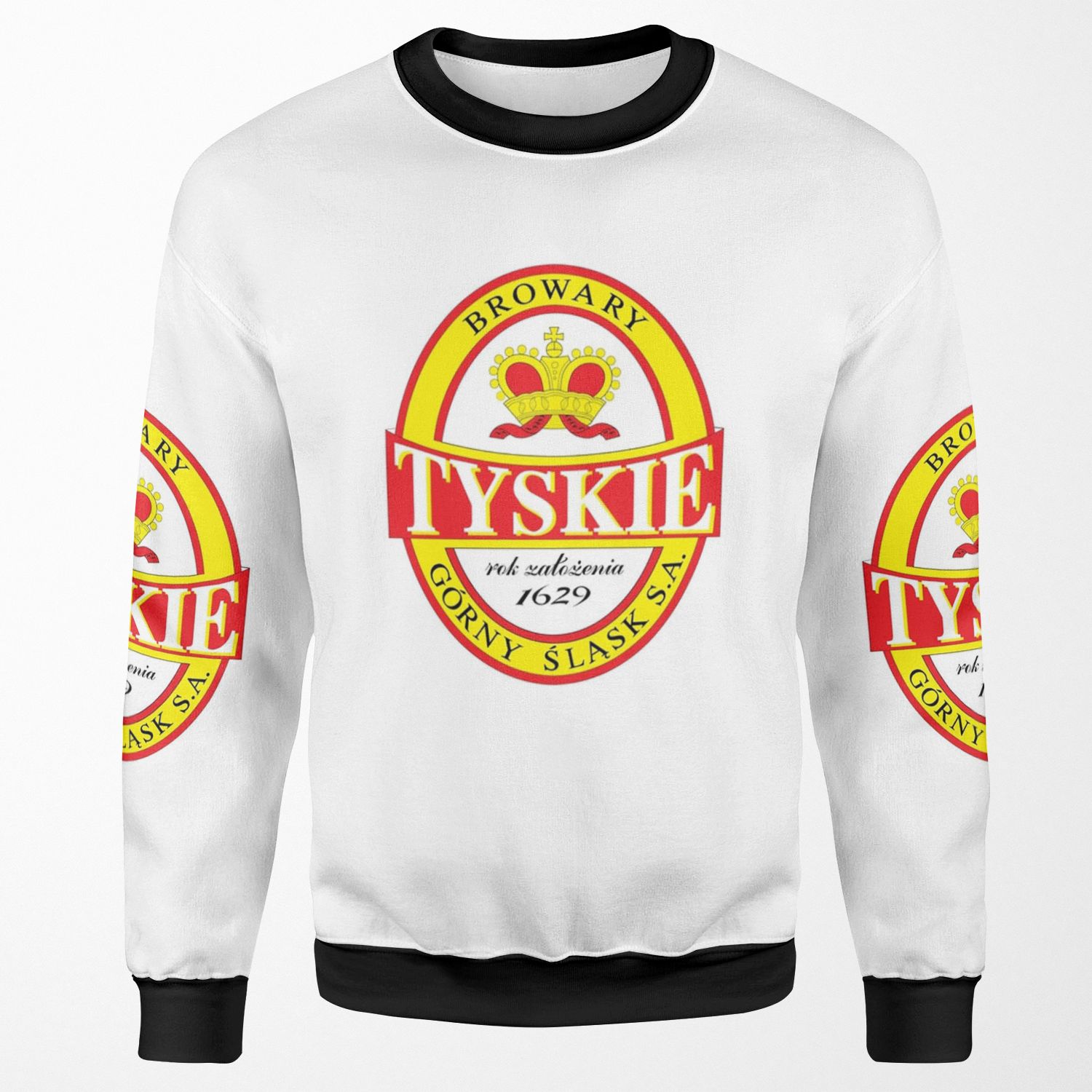 Tyskie Polish Beer All-over-print Unisex Sweatshirt