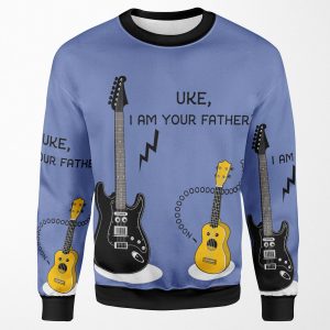 Uke I Am Your Father All-over-print Unisex Sweatshirt