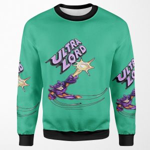 Ultra Lord Sheen Inspired Tee Graphic All-over-print Unisex Sweatshirt