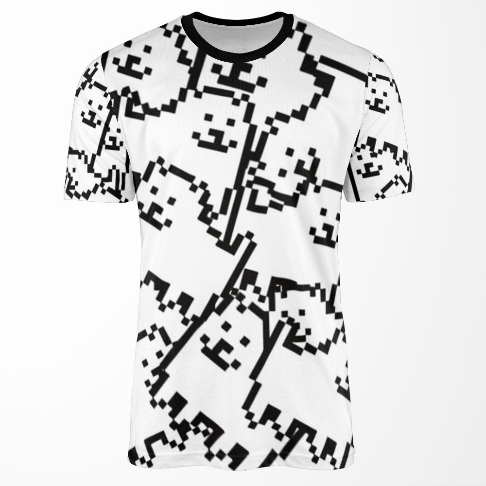 Undertale Annoying Dog Collage All-over-print T-shirt