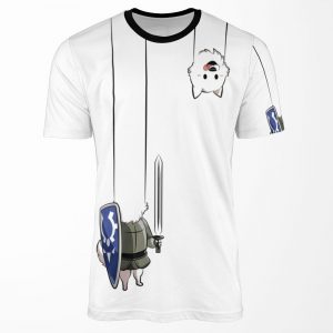 Undertale Lesser Dog All-over-print T-shirt