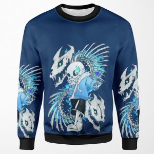 Undertale Sans All-over-print Unisex Sweatshirt