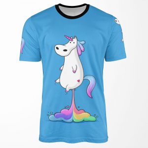 Unicorn Fart All-over-print T-shirt