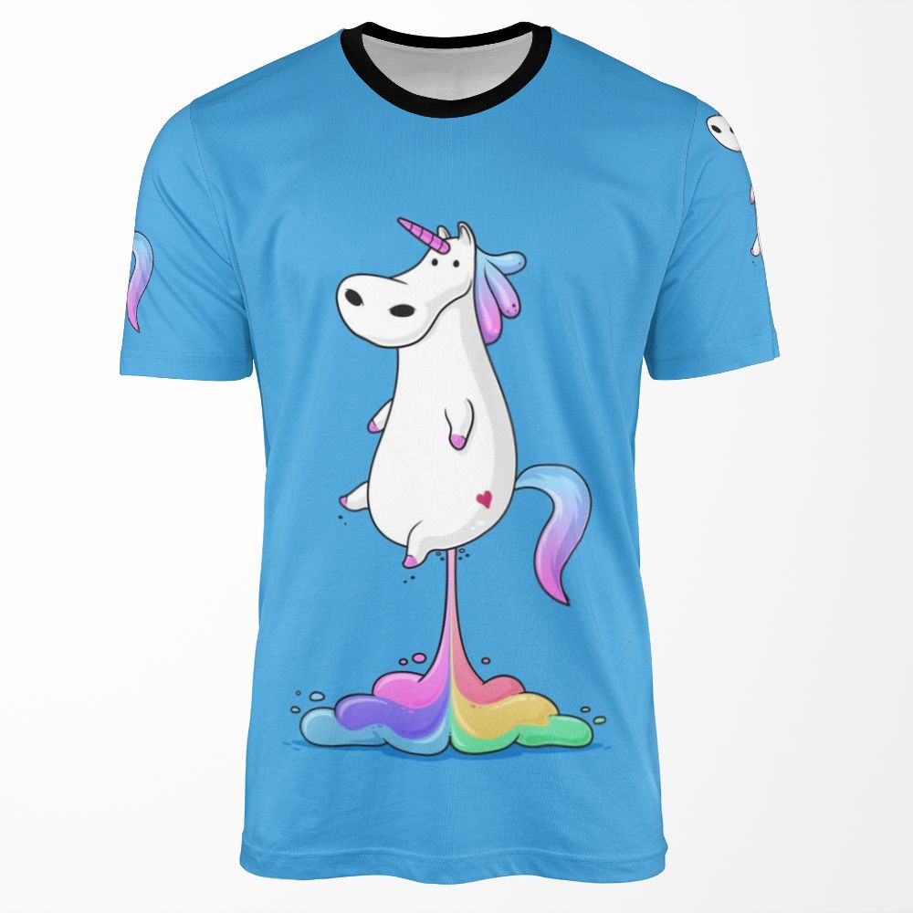 Unicorn Fart All-over-print T-shirt