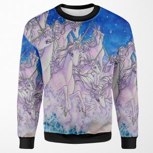 Unicorns In The Sea Part Two All-over-print Unisex Sweatshirt