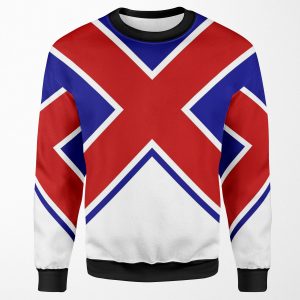 Union Cross All-over-print Unisex Sweatshirt