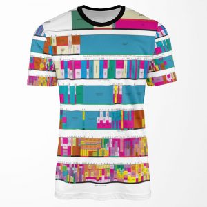 United States Frequency Allocations The Radio Spectrum All-over-print T-shirt