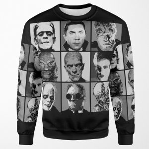 Universal Warhol Black And White All-over-print Unisex Sweatshirt