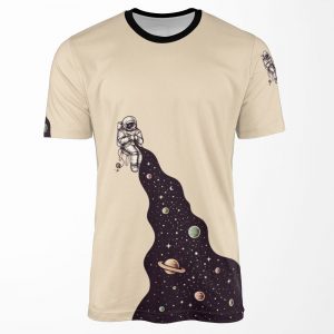 Universe Is Knit All-over-print T-shirt