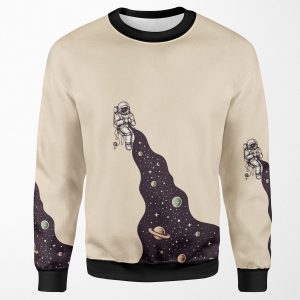 Universe Is Knit All-over-print Unisex Sweatshirt