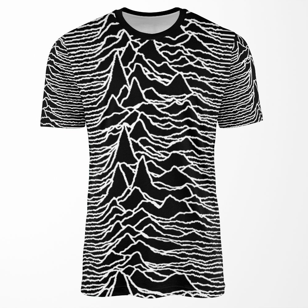 Unknown Pleasures All-over-print T-shirt