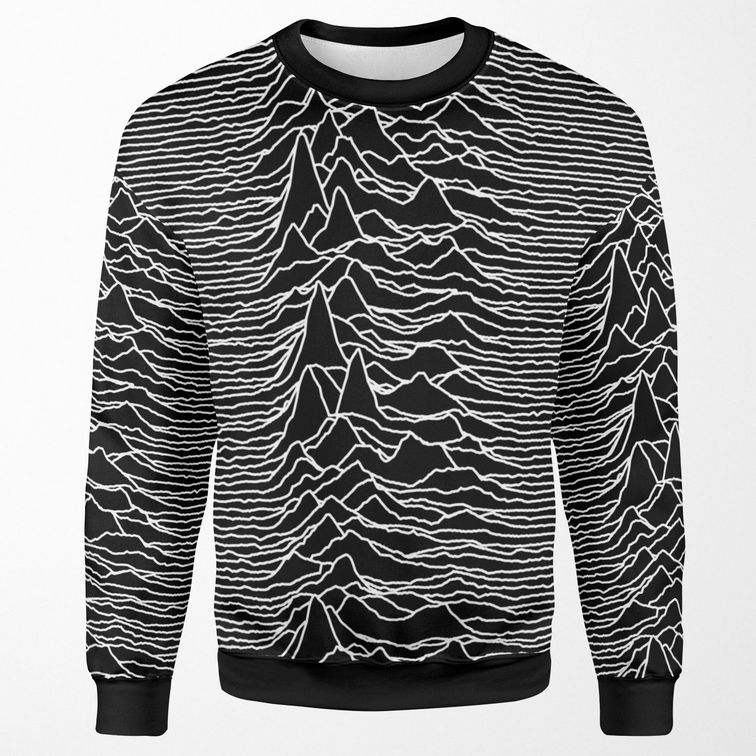 Unknown Pleasures J01 All-over-print Unisex Sweatshirt