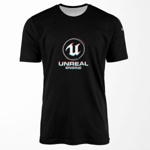 Unreal Engine Glitch All-over-print T-shirt