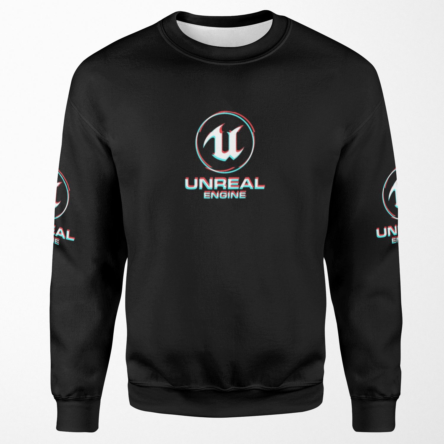 Unreal Engine Glitch All-over-print Unisex Sweatshirt