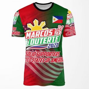 Usa Marcos Duterte All-over-print T-shirt