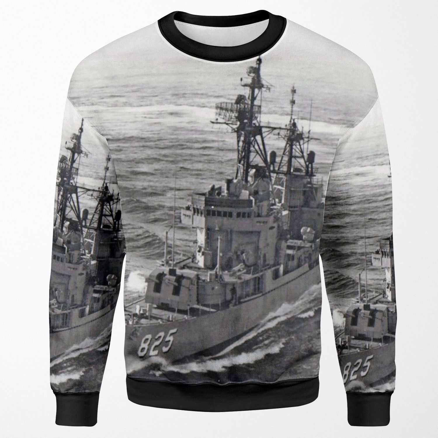 Uss Carpenter Dd 825 Ship S Store All-over-print Unisex Sweatshirt