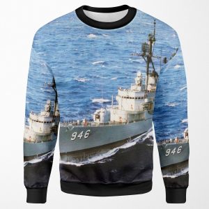 Uss Edson Dd 946 Ship S Store All-over-print Unisex Sweatshirt