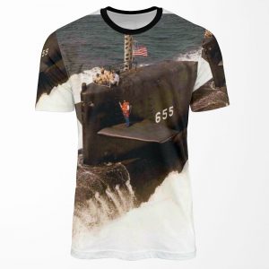 Uss Henry L Stimson Ssbn 655 Ship S Store All-over-print T-shirt