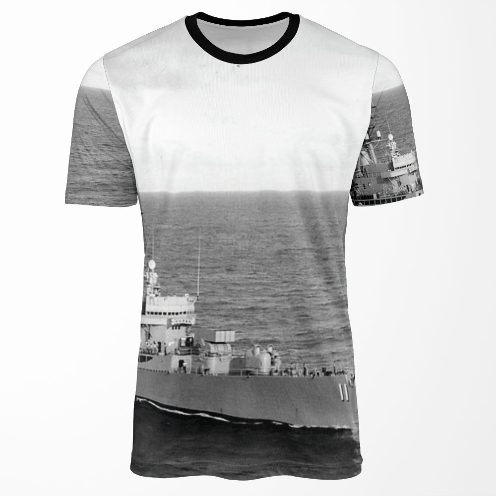 Uss Mahan Dlg 11 Ship S Store All-over-print T-shirt