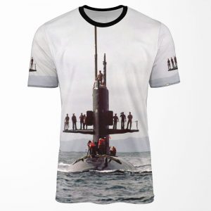 Uss Scamp Ssn 588 Ship S Store All-over-print T-shirt