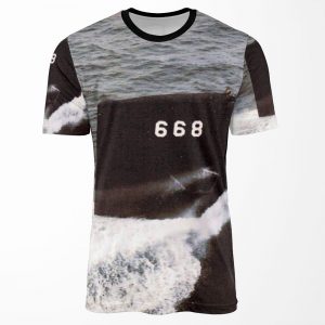 Uss Spadefish Ssn 668 Ship S Store All-over-print T-shirt
