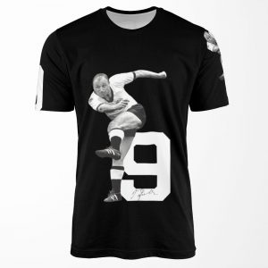 Uwe Seeler Trikot Signed With Number All-over-print T-shirt